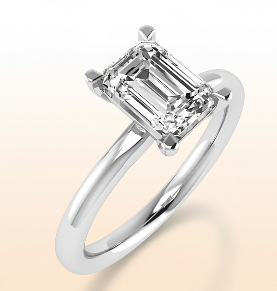 Emerald Classic Perfect-Fit Solitaire
