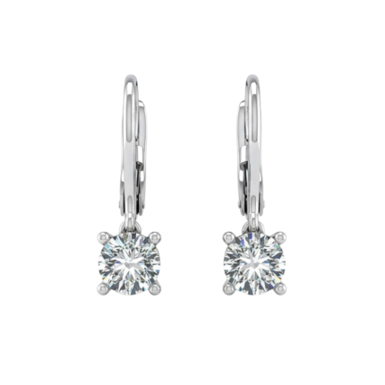 Round Cut Lab Grown Diamond Ring in Fine Gold by LaboDiamonds