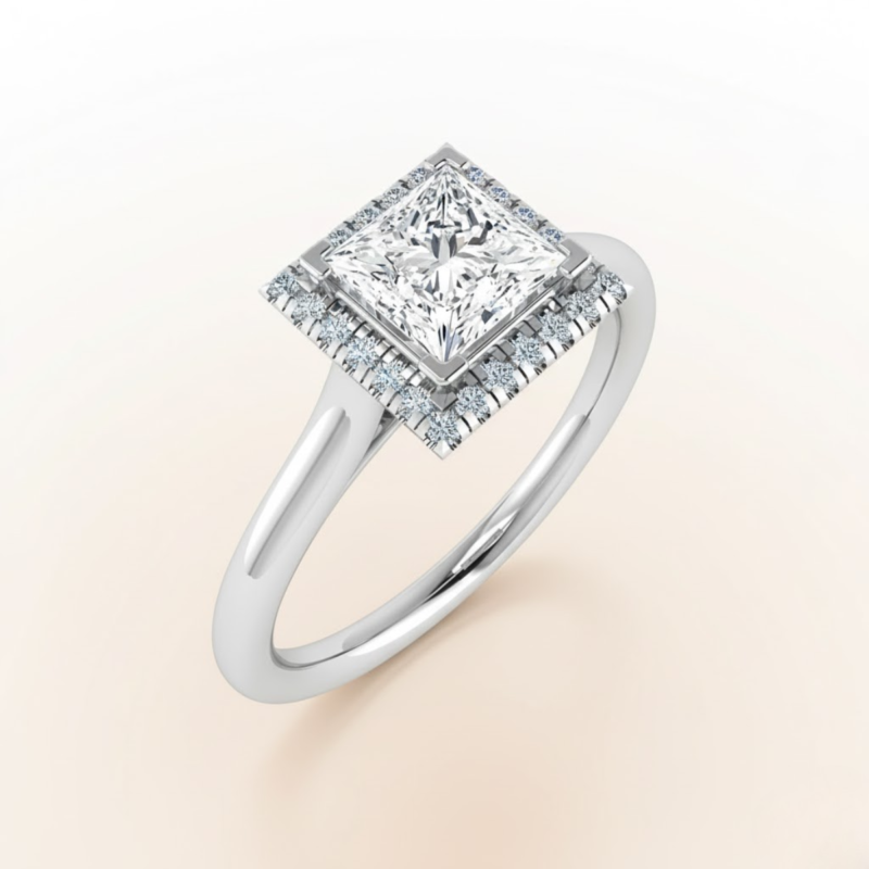 Princess Halo Perfect-Fit Ring