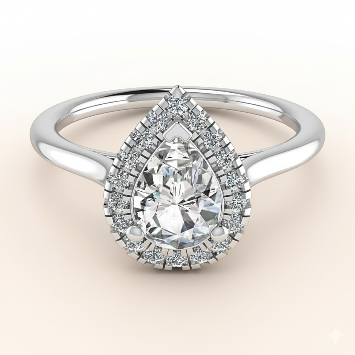 Round Cut Lab Grown Diamond Ring in Fine Gold by LaboDiamonds