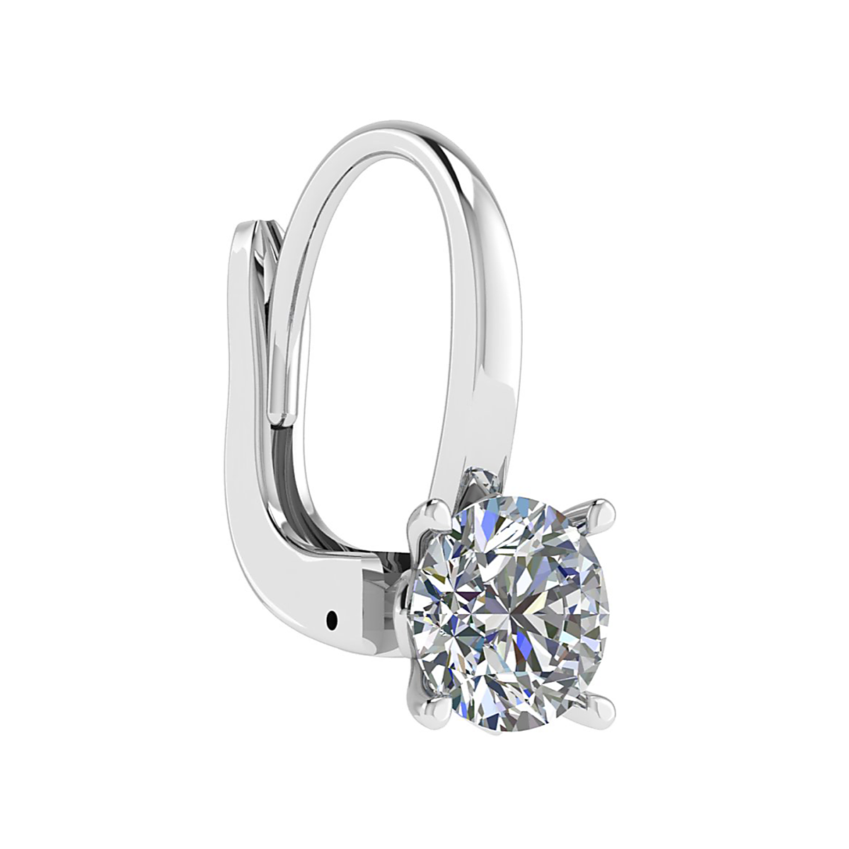 Round Cut Lab Grown Diamond Ring in Fine Gold by LaboDiamonds