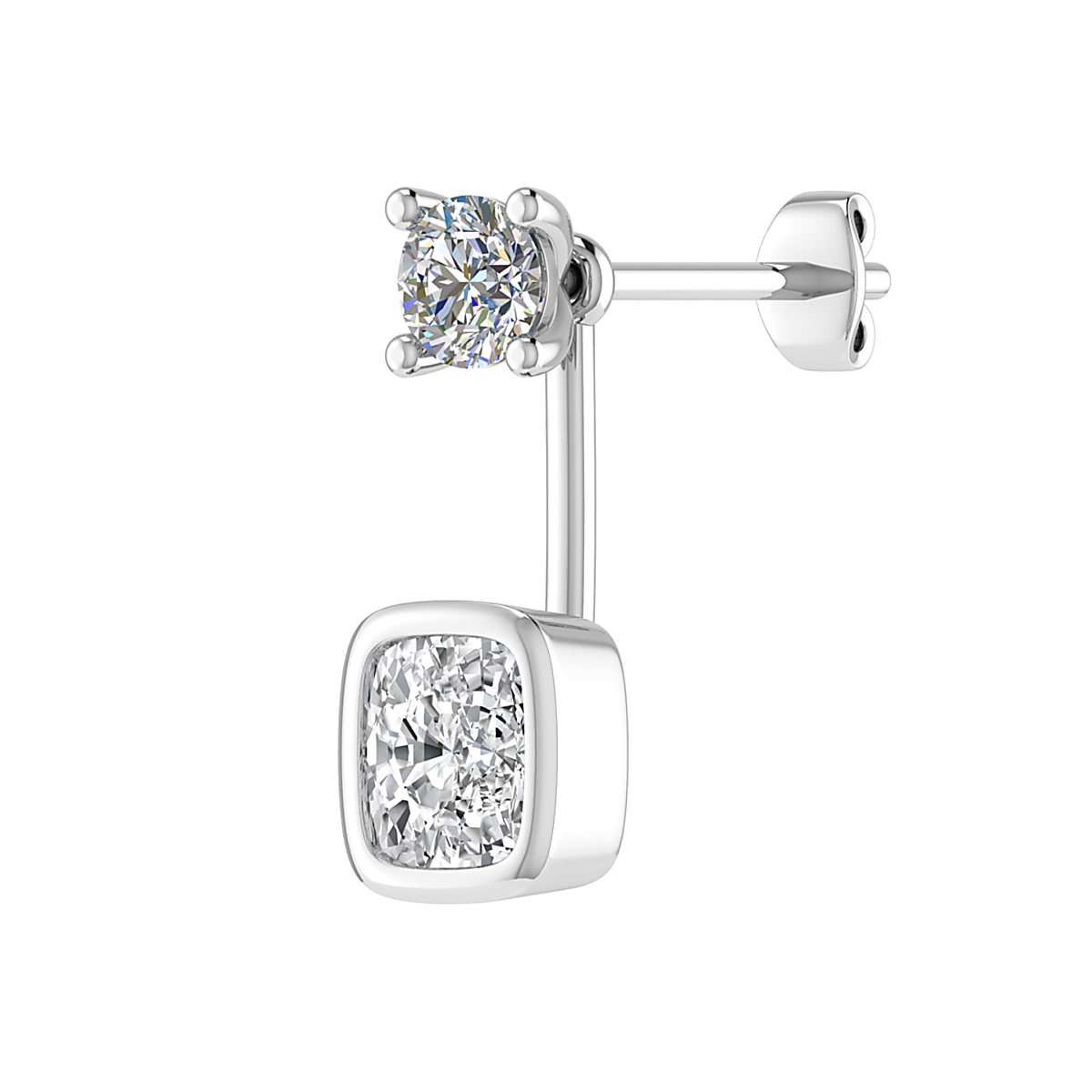 Round Cut Lab Grown Diamond Ring in Fine Gold by LaboDiamonds