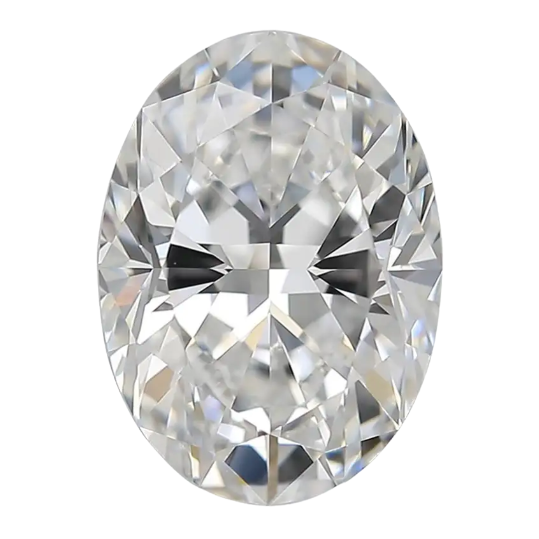 Oval Cut Lab Grown VVS2 Diamond