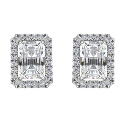 Elvaris Halo Lineage Stud Earrings