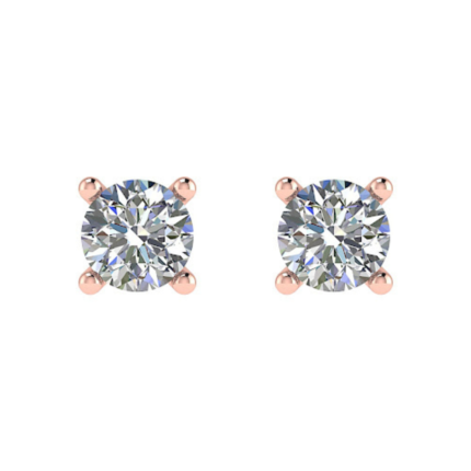 Veloria Prime Solitaire Studs Earring