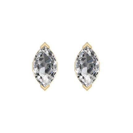 Marivelle Axis Solitaire Studs Earring