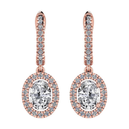 Ovelisse Halo Flow Drop Earrings